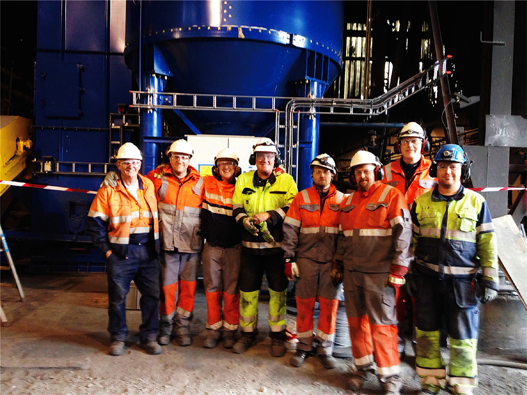 2015年挪威100T筒仓以及提升机皮带机工厂散料储存输送项目 (2)